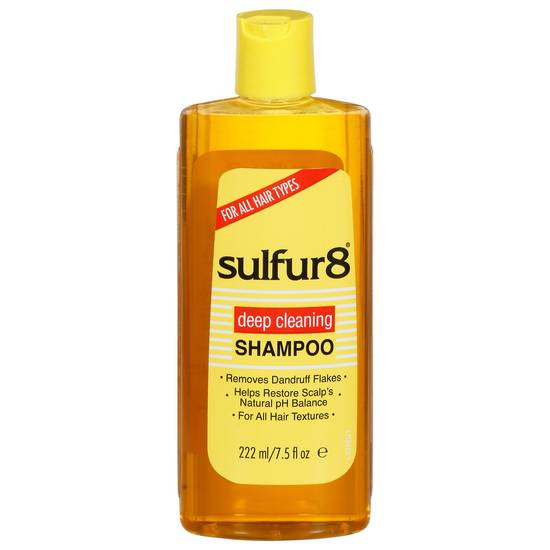 Sulfur8 Deep Cleaning Shampoo For All Hair Types