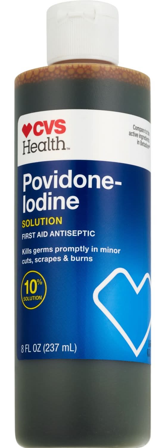 CVS Health Povidone Iodine First Aid Antiseptic (8 fl oz)