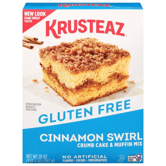 Krusteaz Gluten Free Cinnamon Swirl Mix