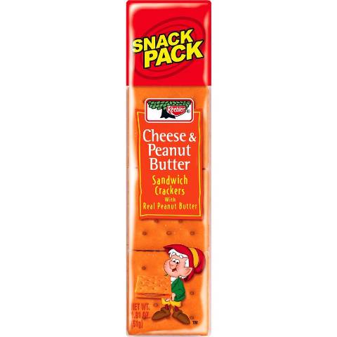 Keebler Cheese & Peanut Butter Sandwich Cracker 1.8oz