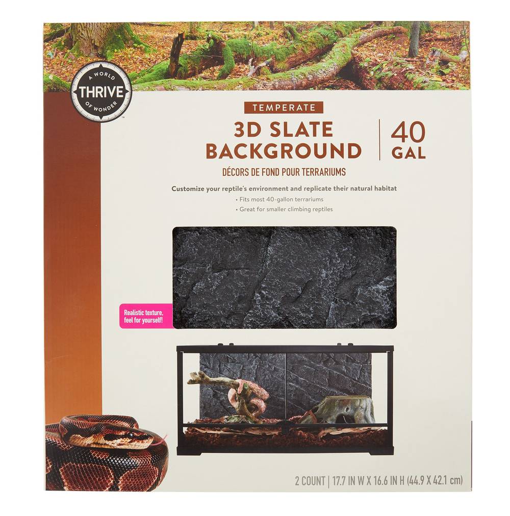 Thrive Temperate 3d Slate Background (2 ct)