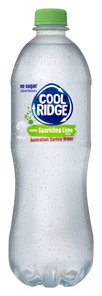 Cool Ridge Sparkling Natural Lime (500mL)