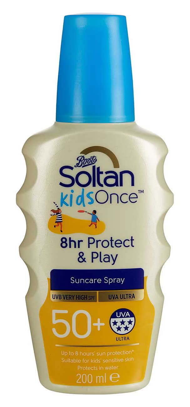 Soltan Kids Once Protect & Play Suncare Spray SPF50+ 200ml