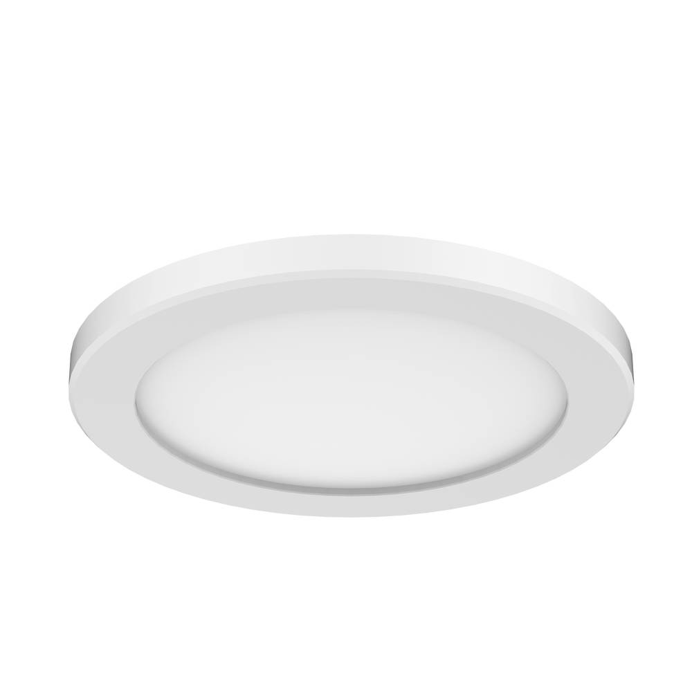 Project Source 1-Light Matte White LED Flush Mount Light | MXL1140-L12K9027W