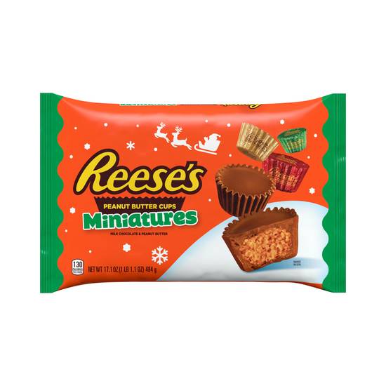 Order Reese's Holiday Peanut Butter Cups Miniatures - 17.1 oz food online from Rite Aid store, Oceanside on bringmethat.com