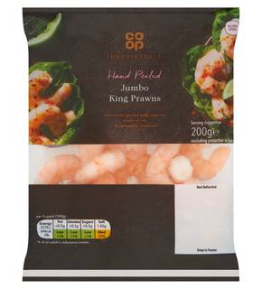 Co-op Irresistible Jumbo King Prawns 200g
