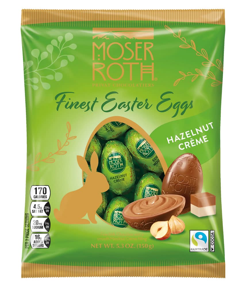 Moser Roth Hazelnut Creme Chocolate Egg