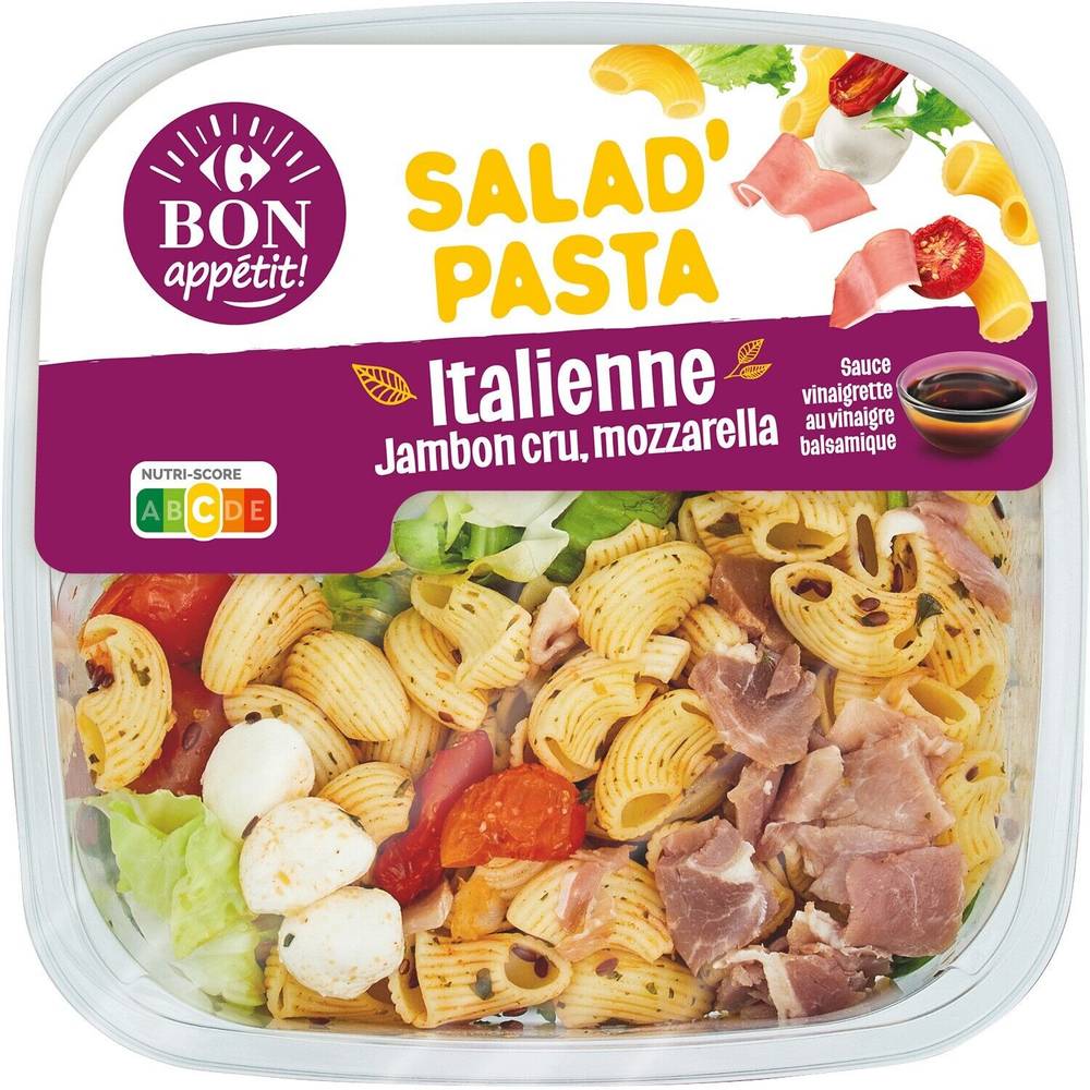 Carrefour Bon Appetit - Salade jambon cru mozzarella (300g)