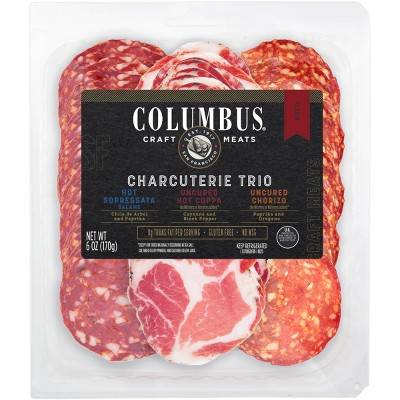 Columbus Charcuterie Trio Variety pack (6 oz)