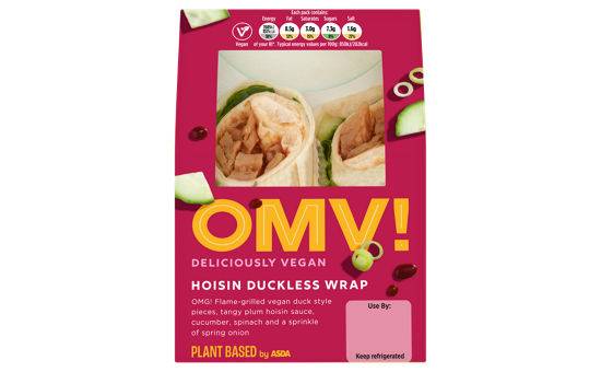 OMV! Deliciously Vegan By Asda Hoisin Duckless Wrap