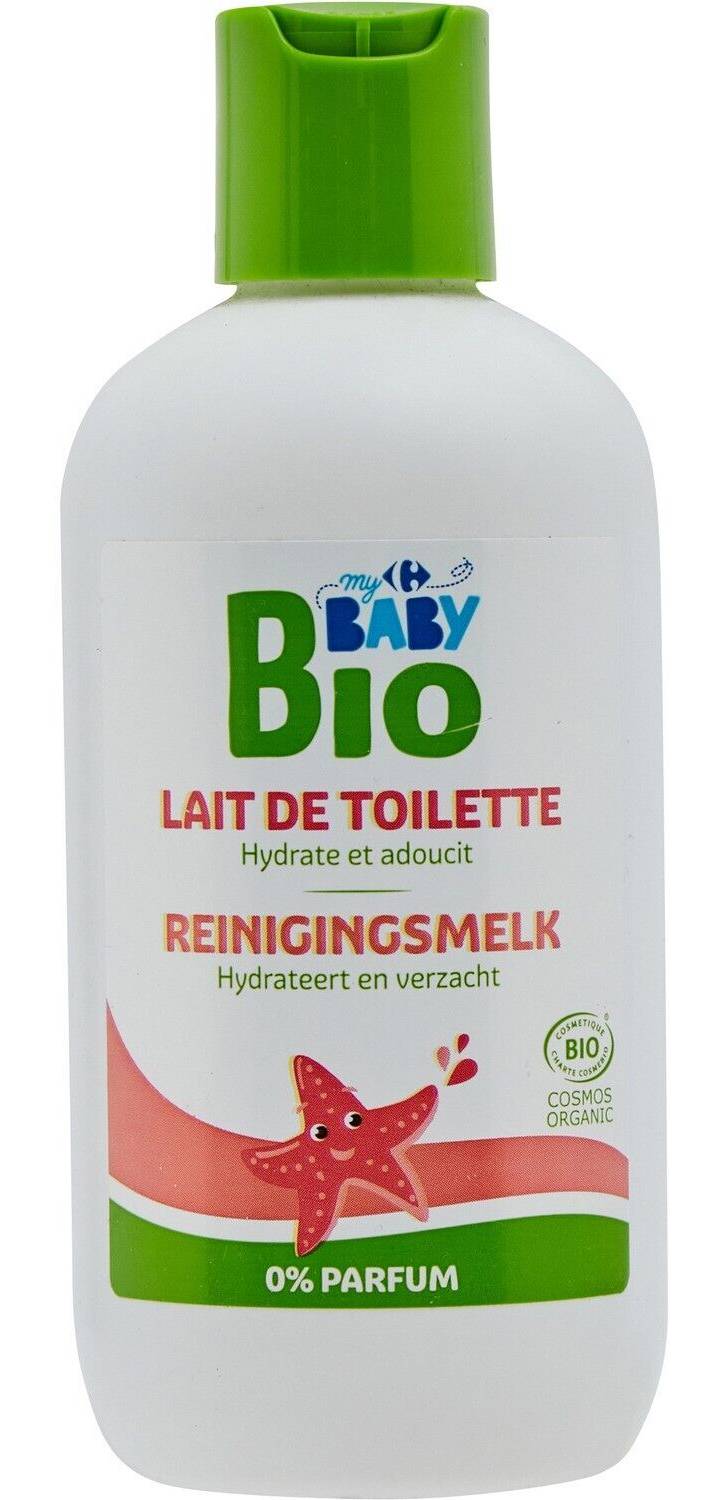 Carrefour - Lait de toilette pour bébé (250ml)