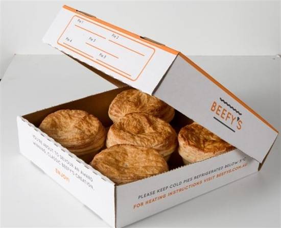5 Pack Assorted Pies (Includes Gluten Free)