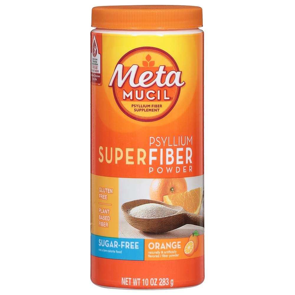 Metamucil Psyllium Super Fiber Powder (orange)