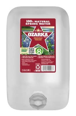 Ozarka 100% Natural Spring Water (2.5 gal)