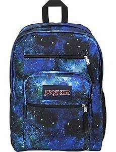 JanSport Big Student Cyberspace Galaxy Kids Laptop Backpack, Large, Blue (JS0A47JKAO3)