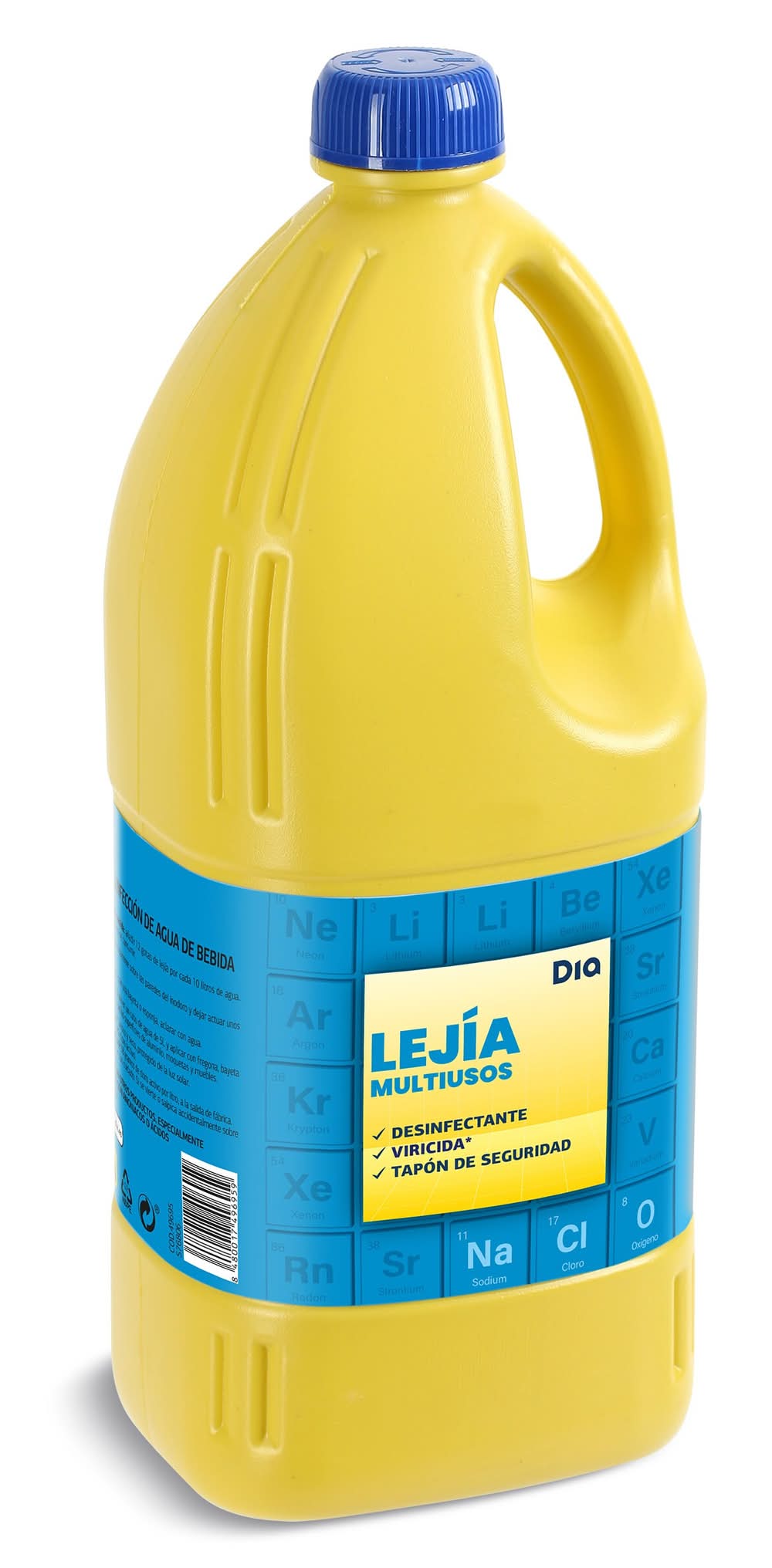 Lejía Hogar Garrafa Amarilla Dia Garrafa 2 L