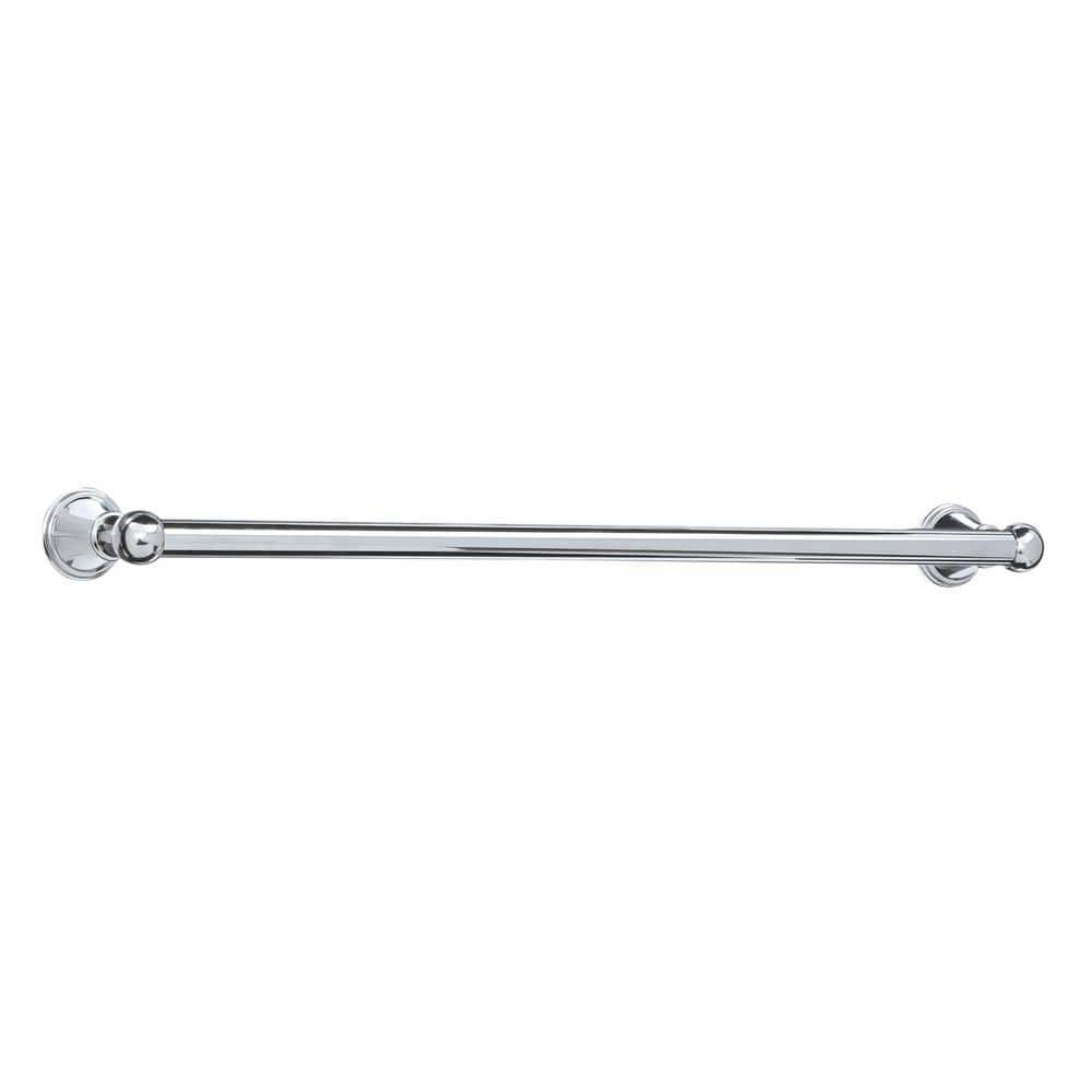 Delta Crestfield 20 In. Shower Door Handle In Chrome (1-Pair)