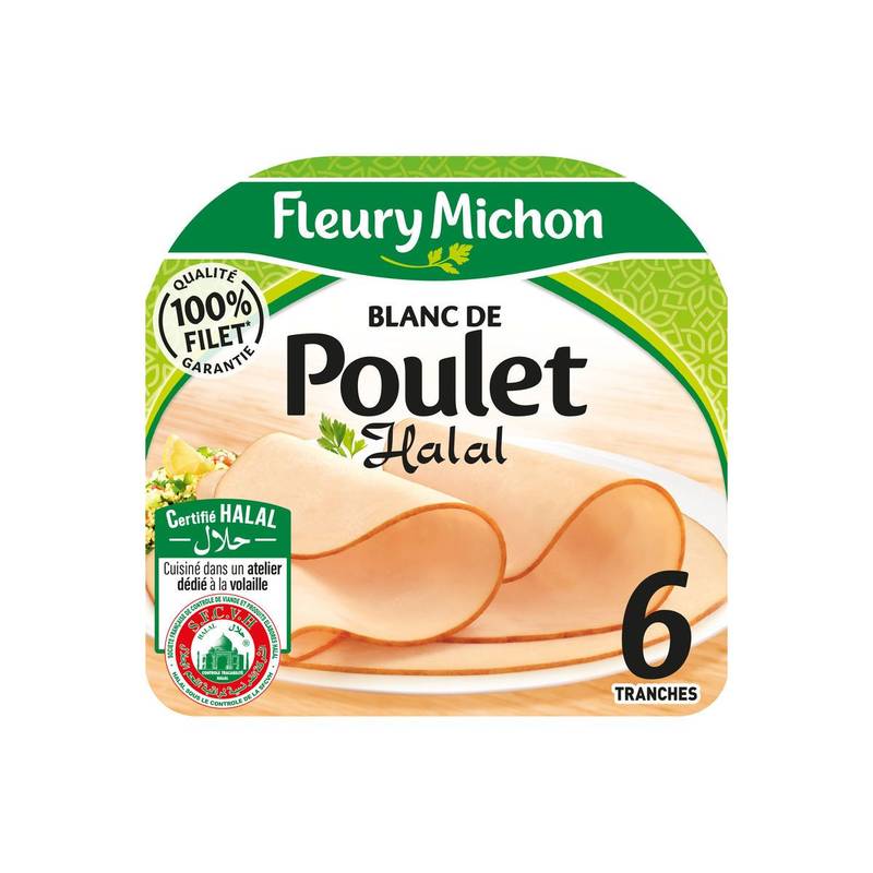 Fleury Michon - Blanc de poulet halal (6)