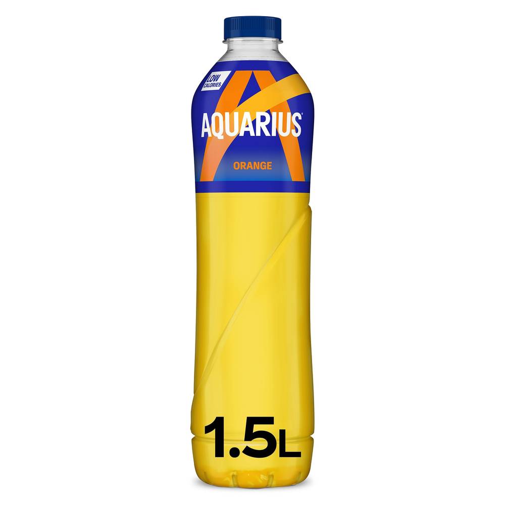 Bebida Refrescante De Naranja Aquarius Botella 1.5 L