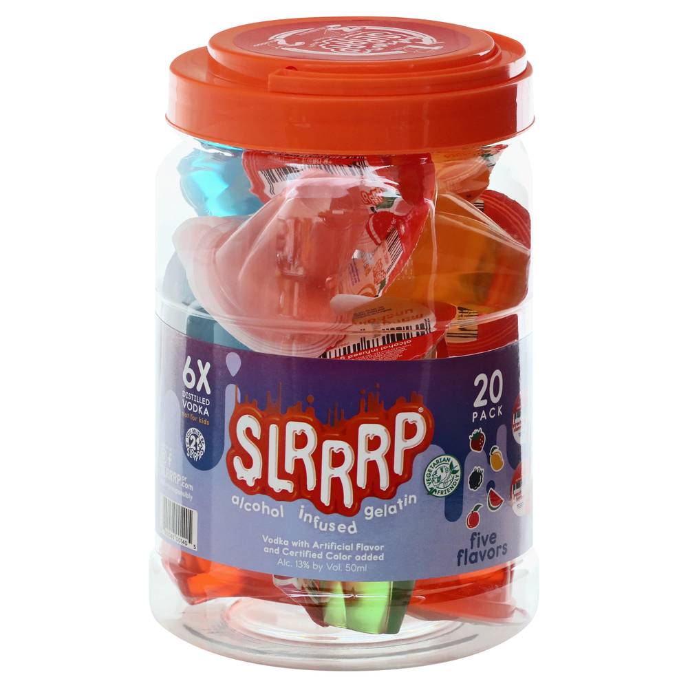 Slrrrp Vodka Infused Gelatin (35.29 oz) (variety)