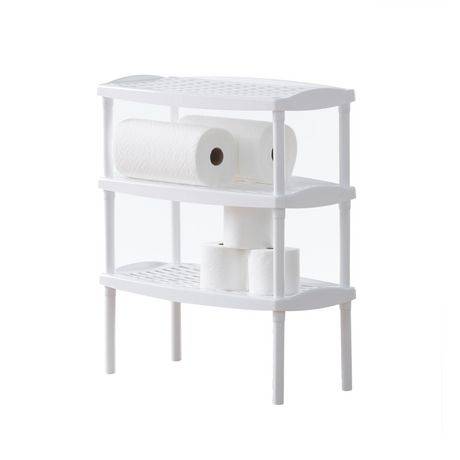 Mainstays Stacking Utility Plastic Shelf