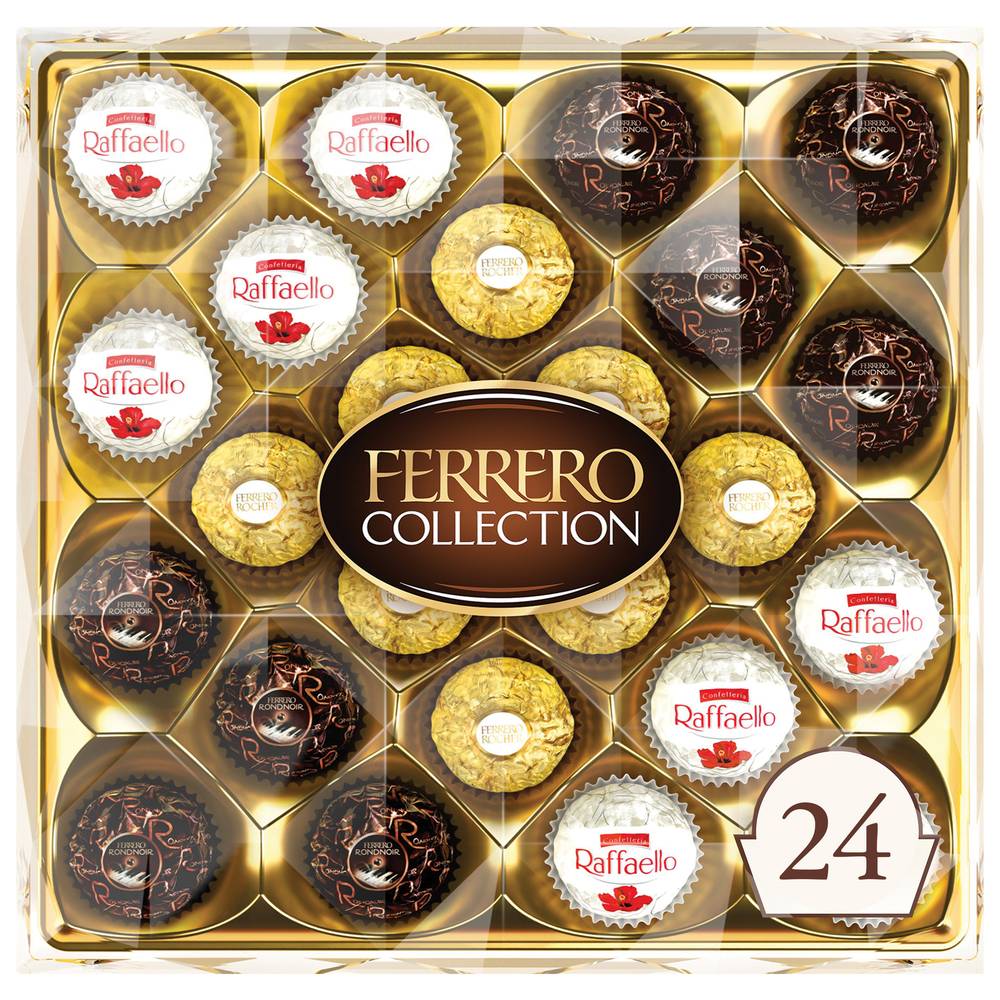 Ferrero Rocher Fine Assorted Confections Chocolates