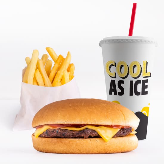 Kids Cheese Burger Meal