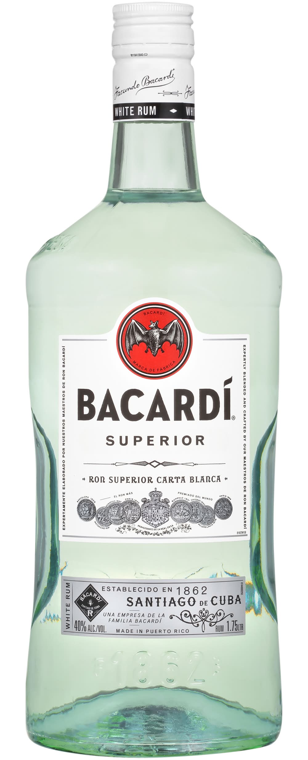Bacardí Superior White Rum (1.75 L)