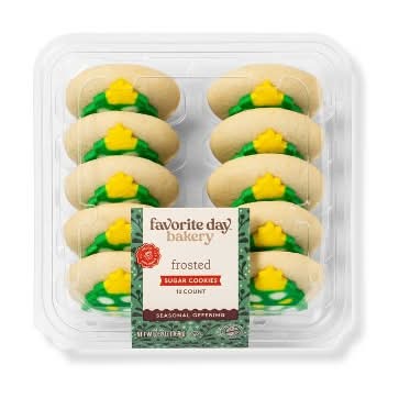 Favorite Day Christmas Tree Frosted Cookies (13 oz, 10 ct)