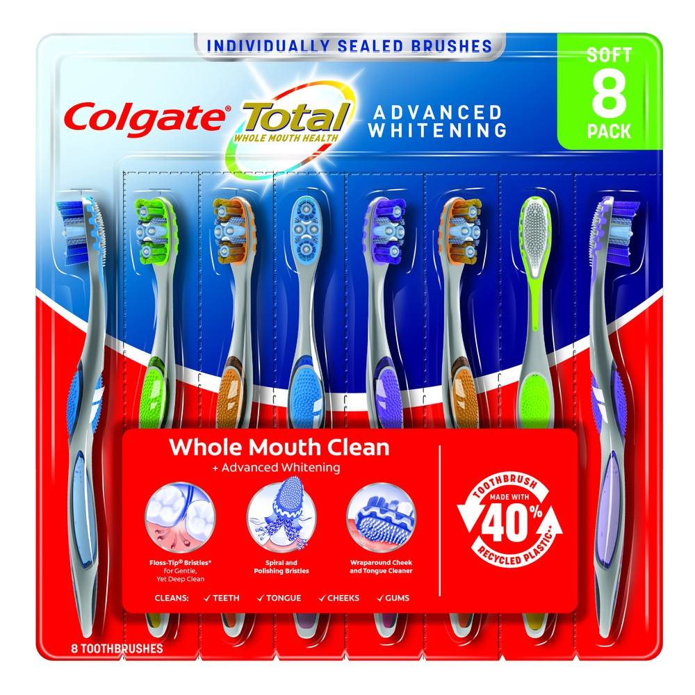 Colgate Total Advanced Whitening Toothbrush (1 lbs)