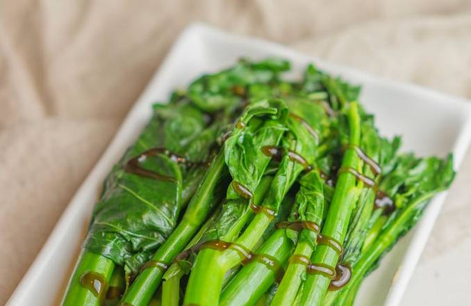 Chinese Broccoli With Oyster Sauce 蚝油长芥兰