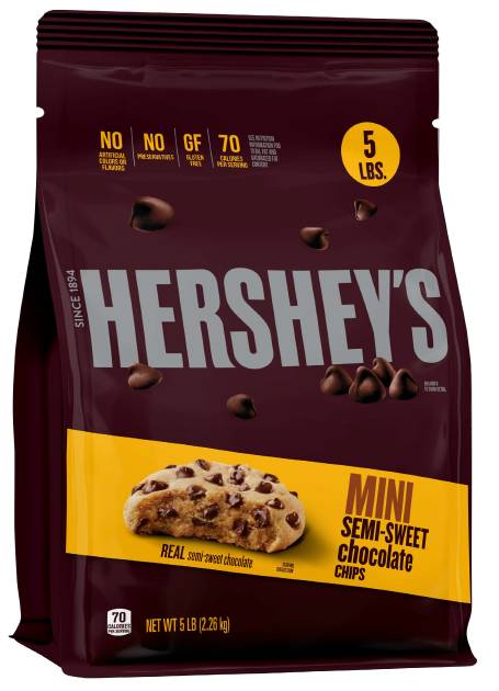 Hershey's - Mini Semi Sweet Chocolate Chips - 5lbs