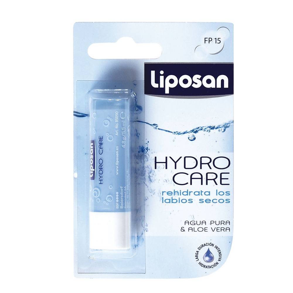 Protector labial LIPOSAN hydro care blíster 1 ud