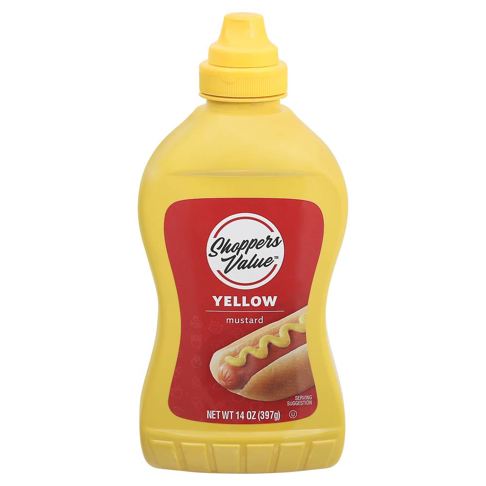 Shoppers Value Yellow Mustard (14 oz)