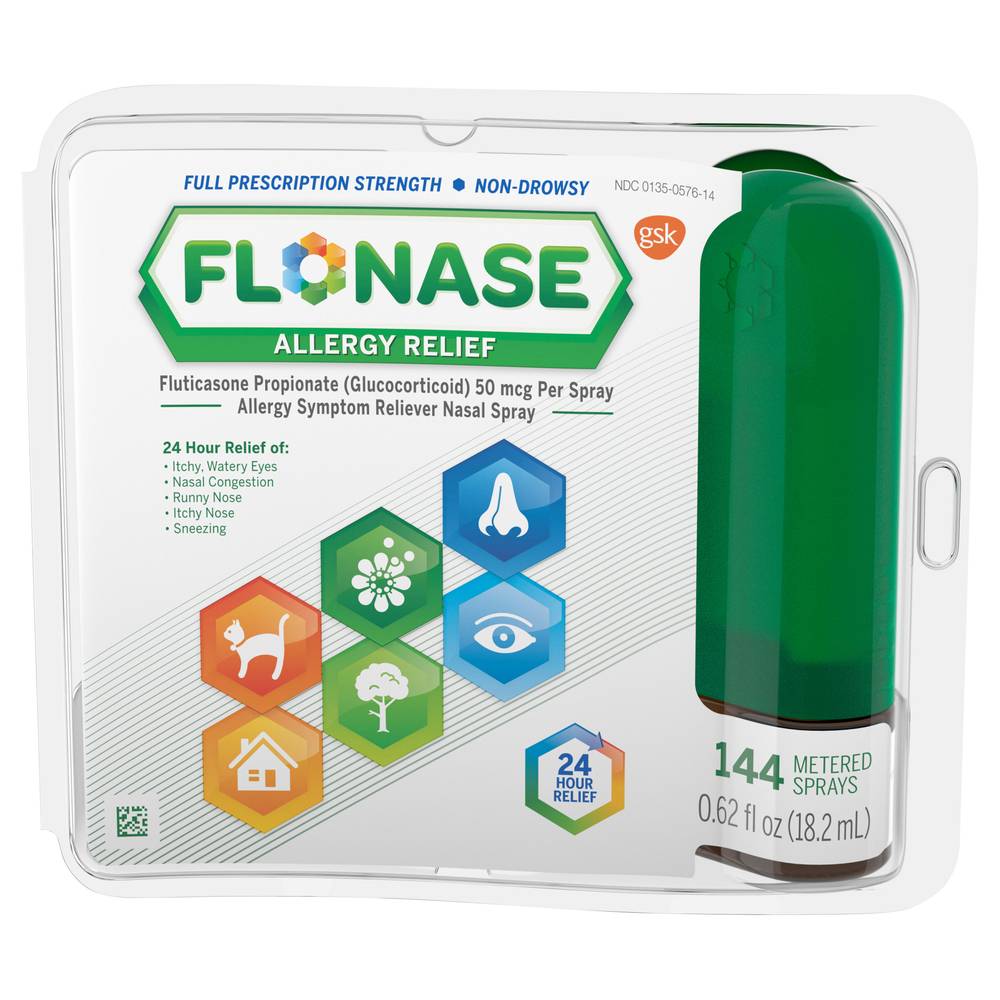 Flonase Fluticasone Propionate Allergy Relief Nasal Spray