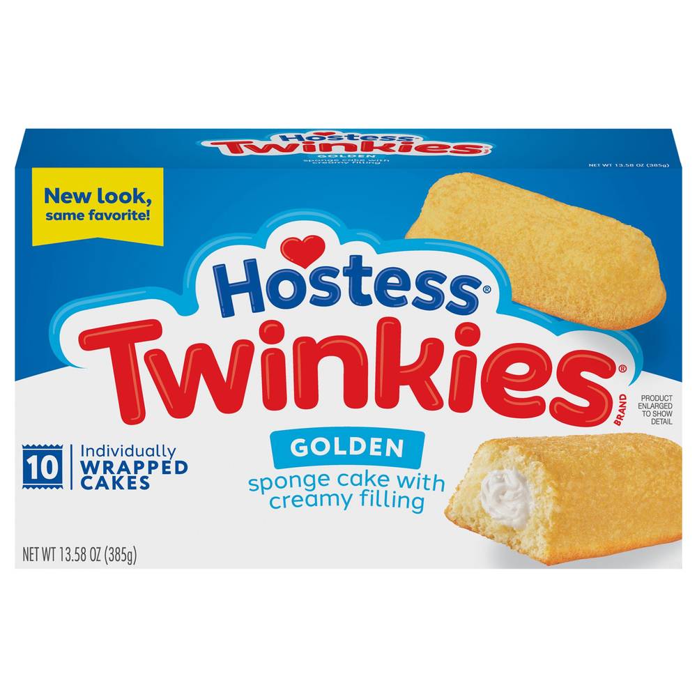 Hostess Twinkies Sponge Cake (13.58 oz, 10 ct)