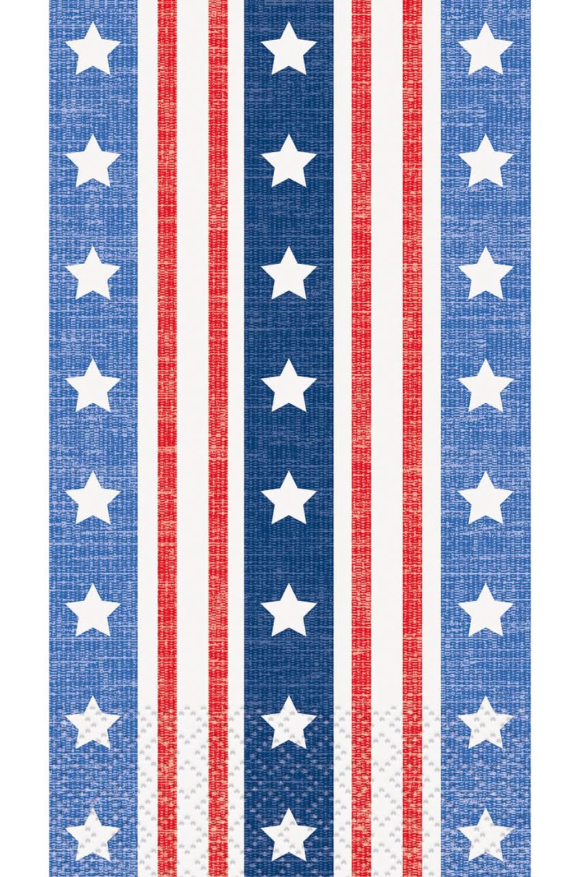 Patriotic Vibes Guest Napkins 16 Ct