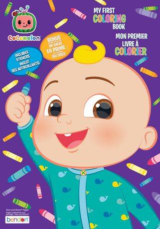Cocomelon My First Coloring Book