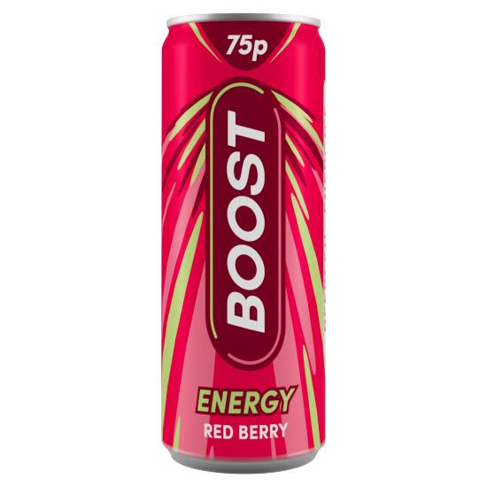 Boost Energy Drink (250 ml) ( red berry)