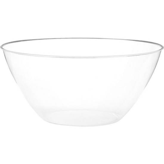 Party City Clear Plastic Bowl (large)