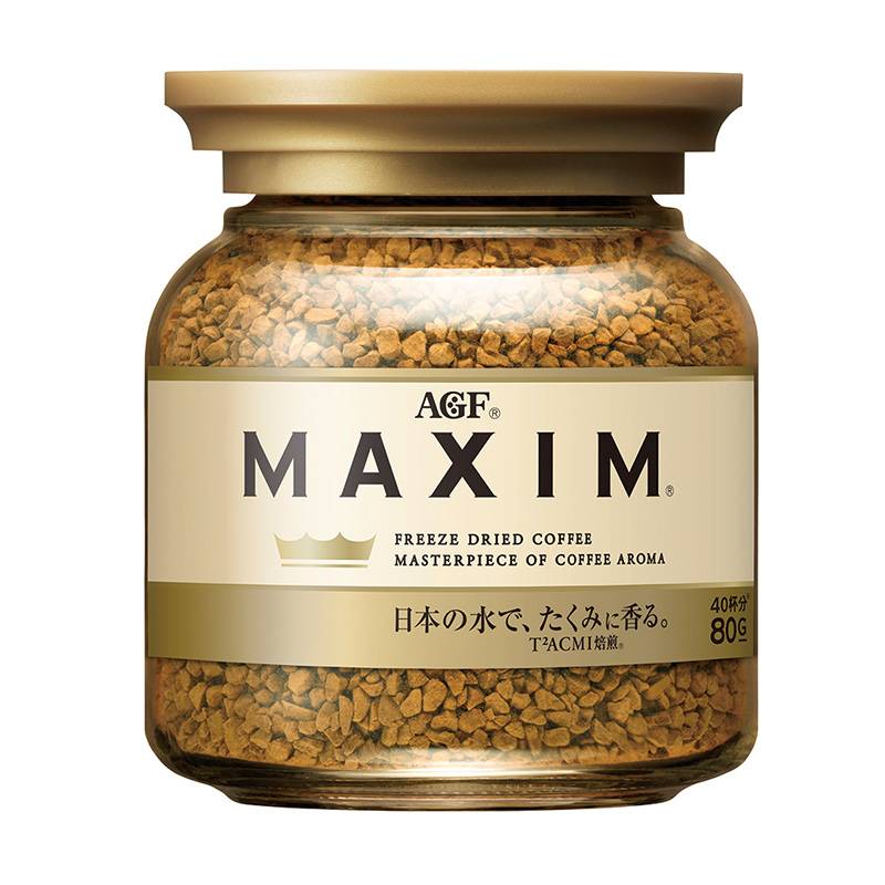 AGF Maxim濃郁即溶咖啡-金罐 80g <80g克 x 1 x 1Can罐> @14#4901111684928