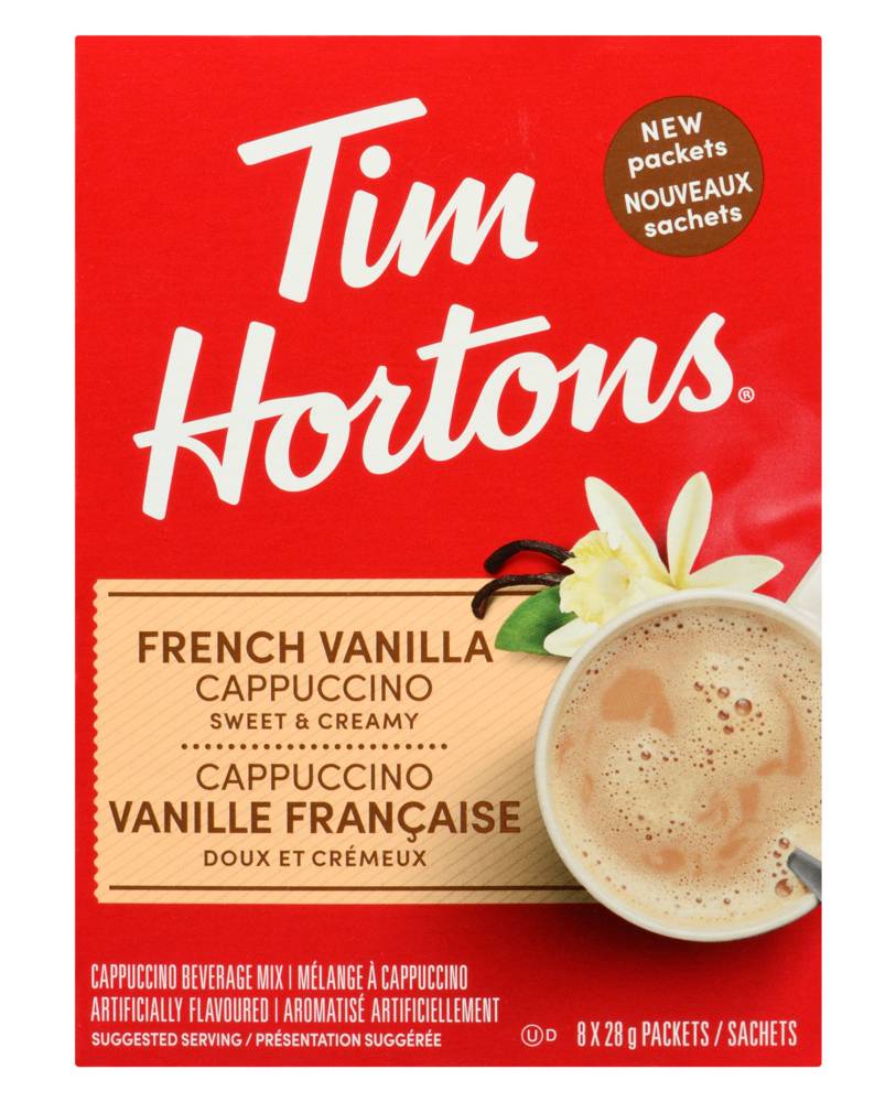 Tim Hortons Cappuccino French Van Packet (8 ct)