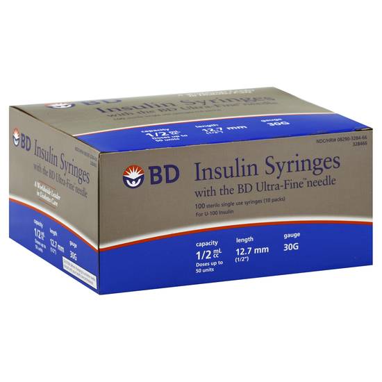 Bd Insulin Syringes