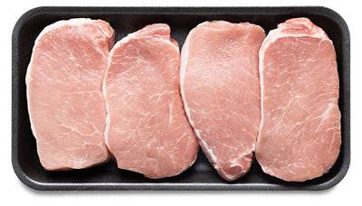 Signature Select Boneless Pork Loin Chops - 1 Lb