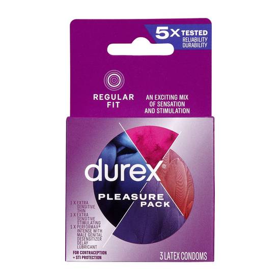 Durex Pleasure 3pk