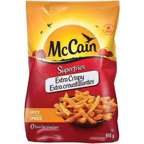 Mccain Superfries Extra Crispy Spicy (650 g)