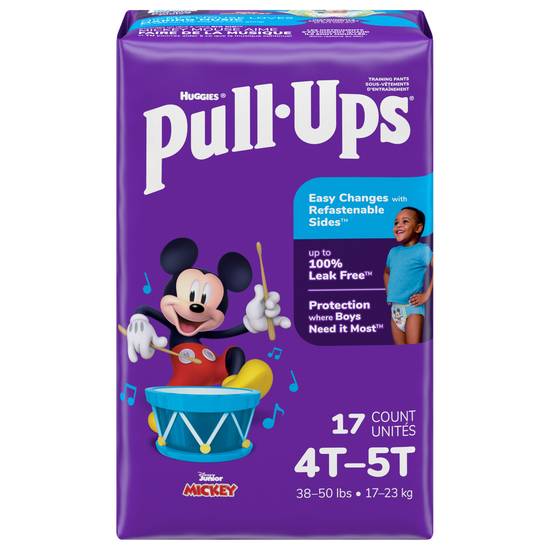 Huggies Pull-Ups Disney Junior Mickey Training Pants (4t-5t)
