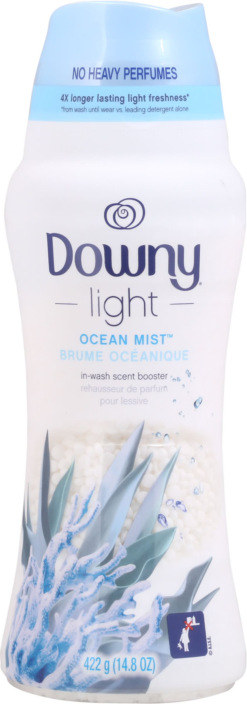 Downy Light Ocean Mist In-Wash Scent Booster (14.8 oz)