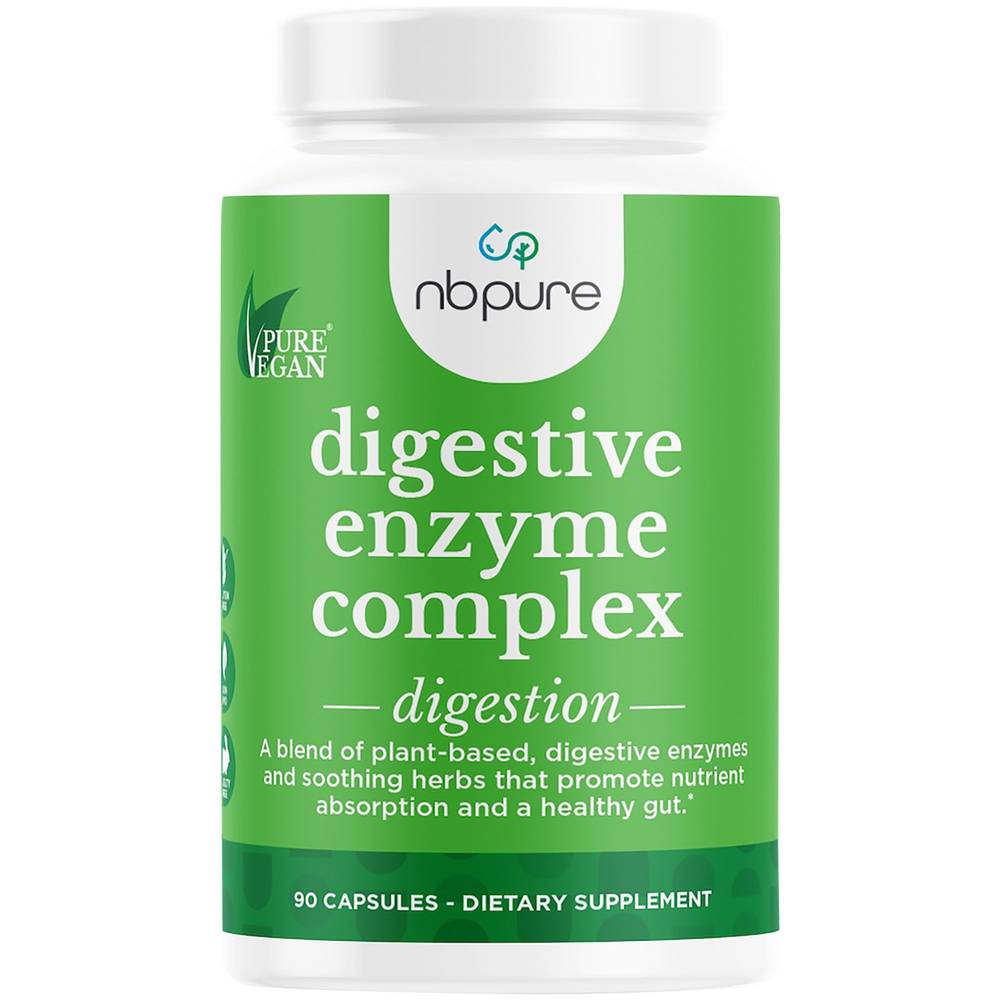 NBPure. Digestive Enzyme Complex Capsules (90 ct)