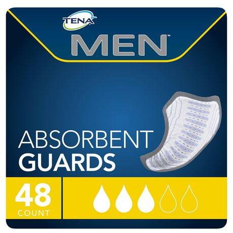 Tena Men Absorbent Guard, Male (1.04 kg, 48 ct)